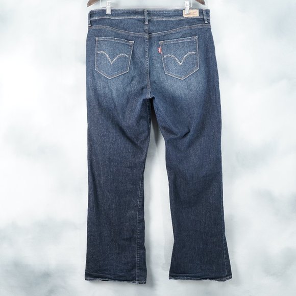 Levis Strauss 512 Bootcut Men's Vintage Denim Jeans Pants Trousers | Size 35x32 - Picture 10 of 13